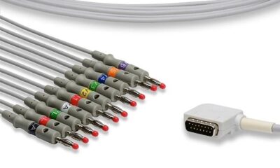 Kenz Compatible Direct-Connect EKG Cable