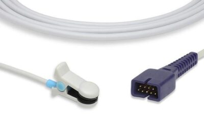 SpO2 αισθητήρας ear clip συμβατός με Nellcor 0.9m