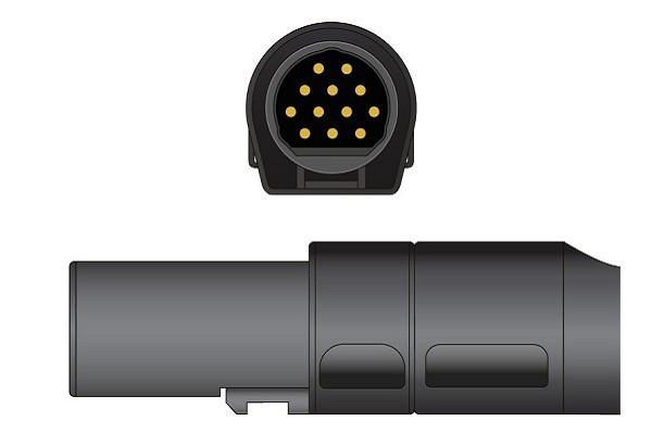 Καλώδιο ΗΚΓ άμεσης σύνδεσης συμβατό με Quinton - 60-00184-01 - Image 2