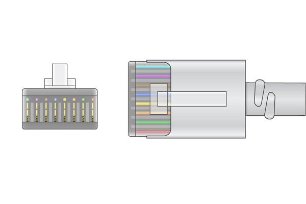 Καλώδιο κορμού ΗΚΓ συμβατό με GE Healthcare Marquette 700044-202 - Image 2