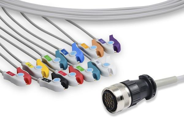 Καλώδιο ΗΚΓ άμεσης σύνδεσης συμβατό με Quinton - Image 4