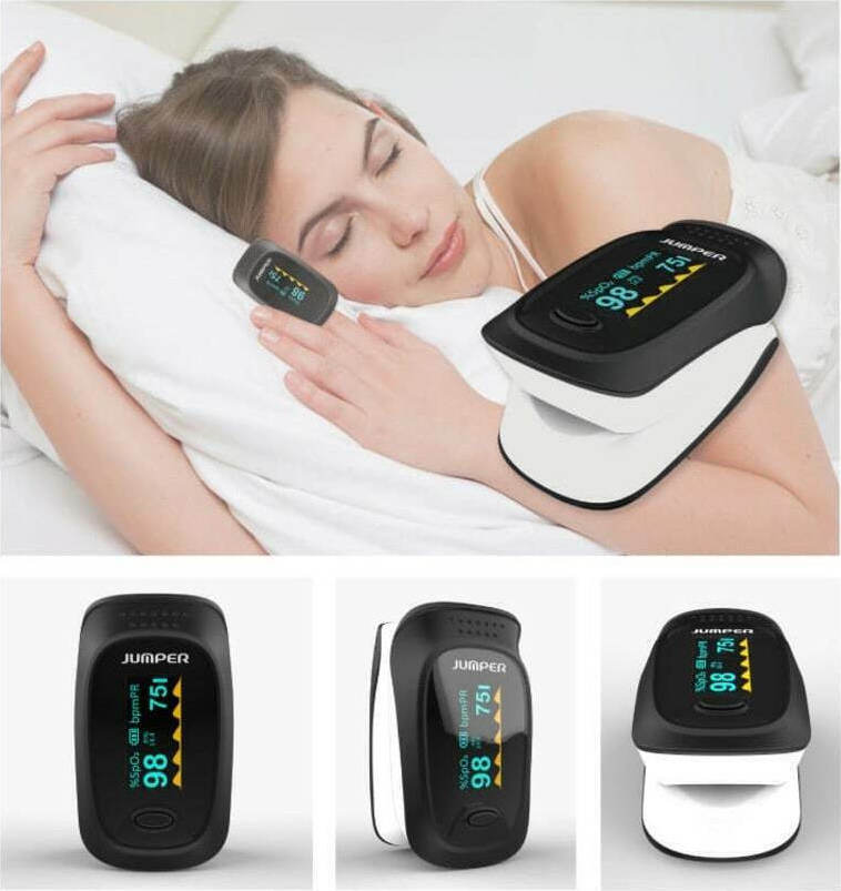 Jumper JPD-500D Παλμικό Οξύμετρο Δακτύλου Μαύρο - Image 2