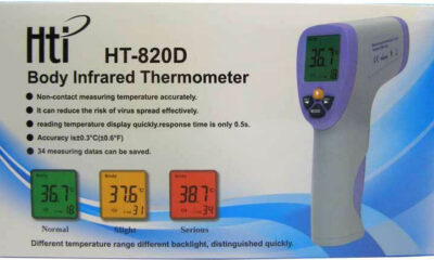 Hti-Instrument HT 820D Ψηφιακό Θερμόμετρο Μετώπου με Υπέρυθρες