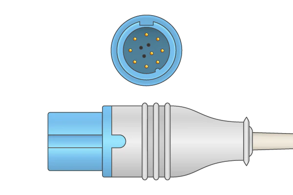 Καλώδιο επέκτασης SpO2 συμβατό Biolight - 15-031-0007 (2.4m) - Image 3