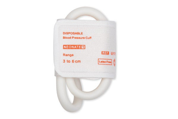 Disposable NIBP Cuff / Neonate #1 Single Hose 3 - 6 cm Box of 10