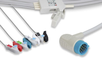 Stryker > Medtronic > Physio Control Compatible ECG Trunk Cable / 10 (4 Attached