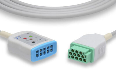 GE Healthcare > Corometrics Compatible ECG Trunk Cable / 3 / 5 Leads