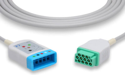 Datex Ohmeda Compatible ECG Trunk Cable / 5 Leads