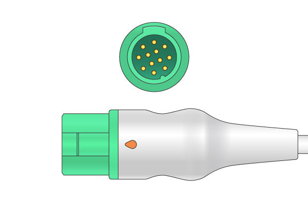 Fukuda Denshi Compatible ECG Trunk Cable / 3 Leads - Image 2