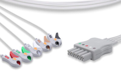 Mindray > Datascope Compatible ECG Leadwire / 5 Leads Pinch/Grabber - Neonate
