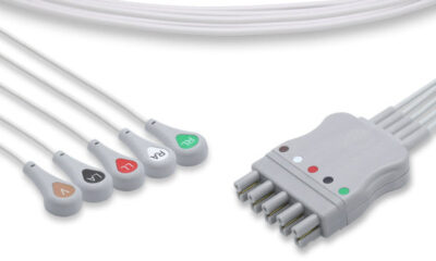 Philips Compatible ECG Leadwire / 5 Leads Snap (Grouped)
