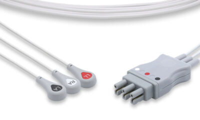 Philips Compatible ECG Leadwire / 3 Leads Snap (Grouped)