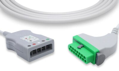 Fukuda Denshi Compatible ECG Trunk Cable / 5 Leads