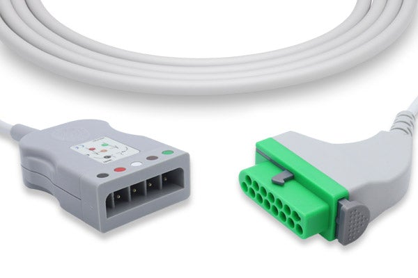 Fukuda Denshi Compatible ECG Trunk Cable / 5 Leads