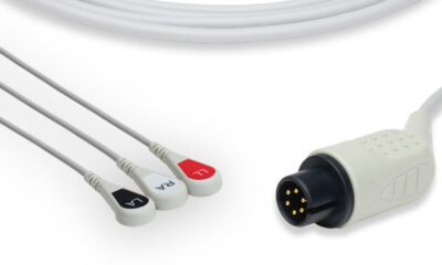 Mindray > Datascope Compatible Direct-Connect ECG Cable / 3 Leads Snap