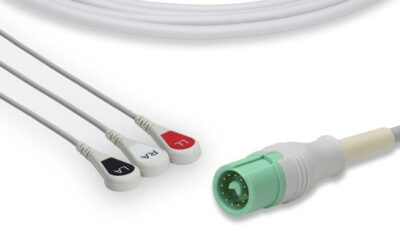 Mindray > Datascope Compatible Direct-Connect ECG Cable / 3 Leads Snap