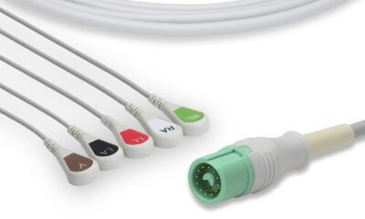 Mindray > Datascope Compatible Direct-Connect ECG Cable / 5 Leads Snap