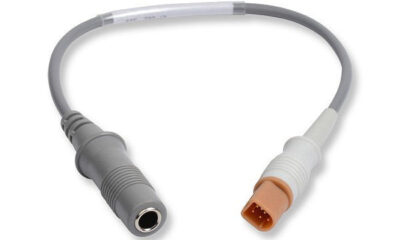 Mindray > Datascope Compatible Temperature Adapter / Female Mono Plug Connector