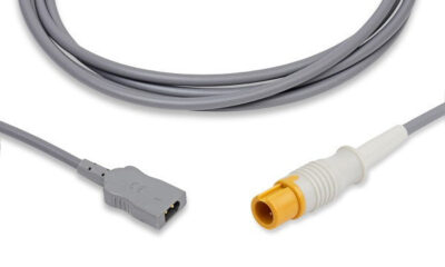 Mindray > Datascope Compatible Temperature Adapter / Rectangular Dual Pin Connector