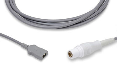 Draeger Compatible Temperature Adapter / Rectangular Dual Pin Connector