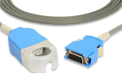 Nihon Kohden Compatible SpO2 Adapter Cable / 3 m