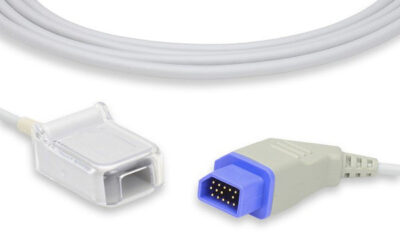 Nihon Kohden Compatible SpO2 Adapter Cable / 3 m