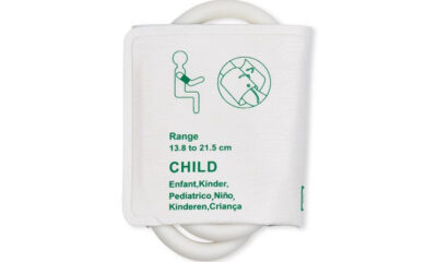 Disposable NIBP Cuff / Pediatric Dual Tube Hose 13.8 - 21.5 cm Bag of 10