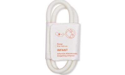 Disposable NIBP Cuff / Infant Dual Tube Hose 9 - 14.8 cm Bag of 10