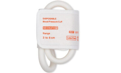 Disposable NIBP Cuff / Neonate #1 Dual Tube Hose 3 - 6 cm Box of 10