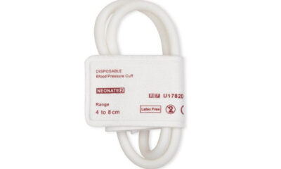 Disposable NIBP Cuff / Neonate #2 Dual Tube Hose 4 - 8 cm Box of 10