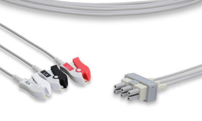 Philips Compatible ECG Leadwire / 3 Leads Pinch/Grabber (individual)