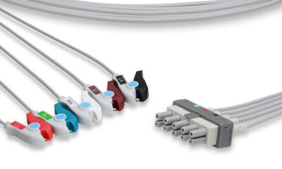 Philips Compatible ECG Leadwire / 5 Leads Pinch/Grabber (individual)