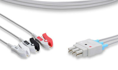 Bionet Compatible ECG Leadwire / 3 Leads Pinch/Grabber