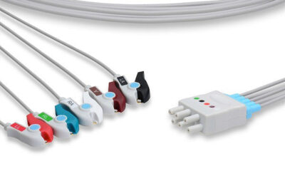 Nihon Kohden Compatible ECG Leadwire / 5 Leads Pinch/Grabber