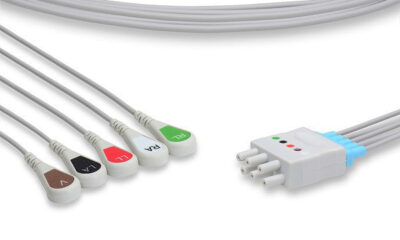 Nihon Kohden Compatible ECG Leadwire / 5 Leads Snap