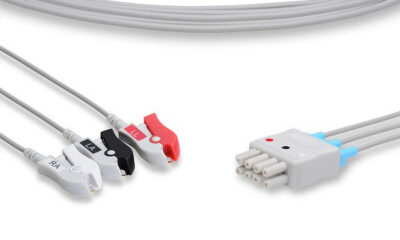 Nihon Kohden Compatible ECG Leadwire / 3 Leads Pinch/Grabber
