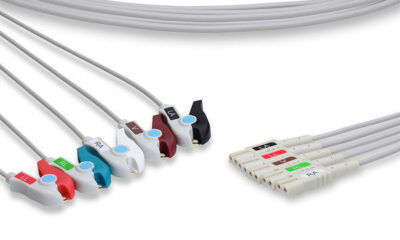 Spacelabs Compatible ECG Leadwire / 5 Leads Pinch/Grabber