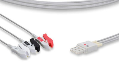 Philips Compatible ECG Leadwire / 3 Leads Pinch/Grabber