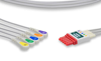 Philips Compatible ECG Leadwire / 5 Leads V2-V6 Snap