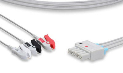 Mindray > Datascope Compatible ECG Leadwire / 3 Leads Pinch/Grabber (Grouped)