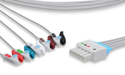 Mindray > Datascope Compatible ECG Leadwire / 5 Leads Pinch/Grabber (Grouped)
