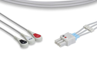 Mindray > Datascope Compatible ECG Leadwire / 3 Leads Snap