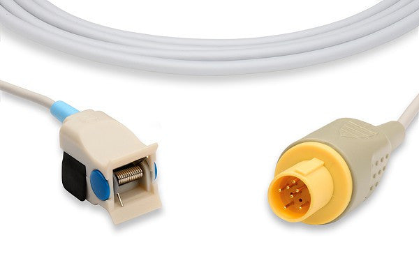 Hellige Compatible Direct-Connect SpO2 Sensor / Pediatric Clip