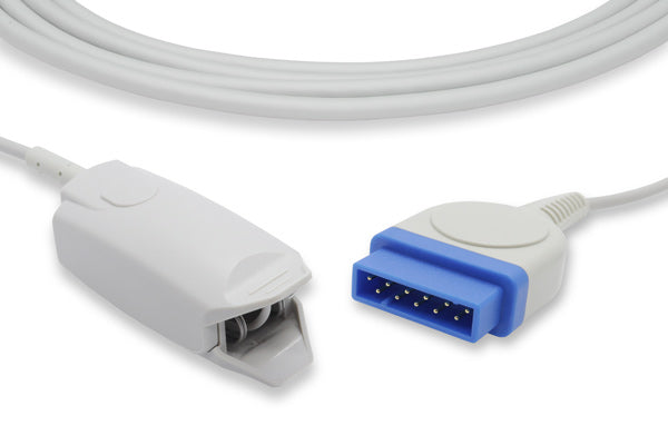 GE Healthcare > Corometrics Compatible Direct-Connect SpO2 Sensor / Adult Clip