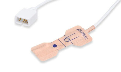 MEK Compatible Disposable SpO2 Sensor / Pediatric (10-50Kg) Box of 24