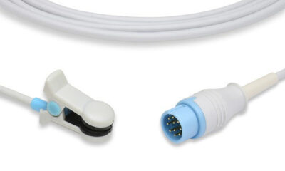 DRE Compatible Direct-Connect SpO2 Sensor / Adult Ear Clip