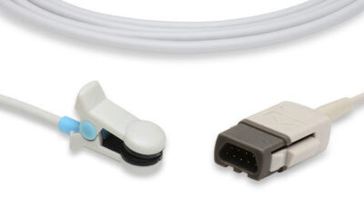 Datex Ohmeda Compatible Direct-Connect SpO2 Sensor / Adult Ear Clip