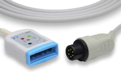 Criticare Compatible ECG Trunk Cable / 3 / 5 Leads