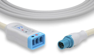 Draeger Compatible ECG Trunk Cable / 3 Leads