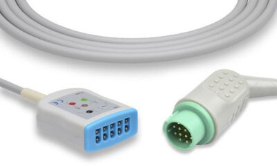 GE Healthcare > Corometrics Compatible ECG Trunk Cable / 3 Leads